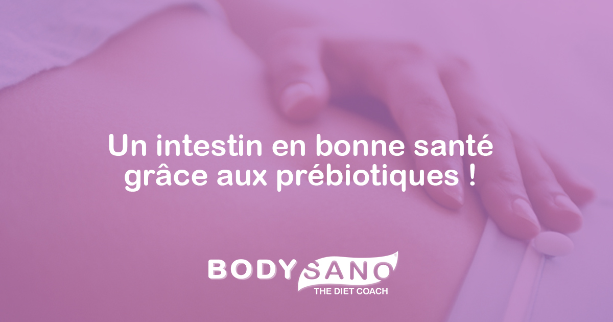 Un intestin en bonne santé grâce aux prébiotiques !