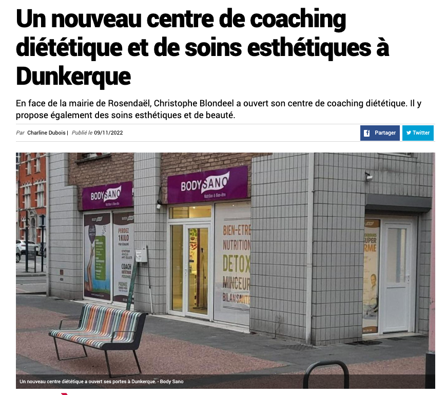 Centre BodySano Dunkerque