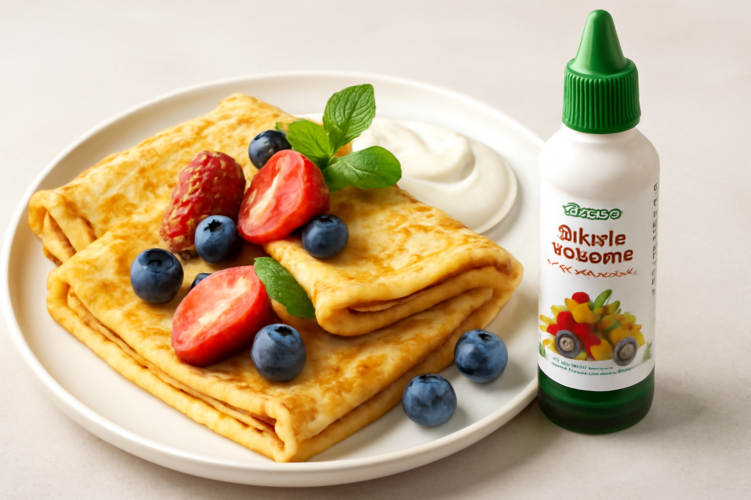 Crepes Speciales au Stevia Liquide BodySano